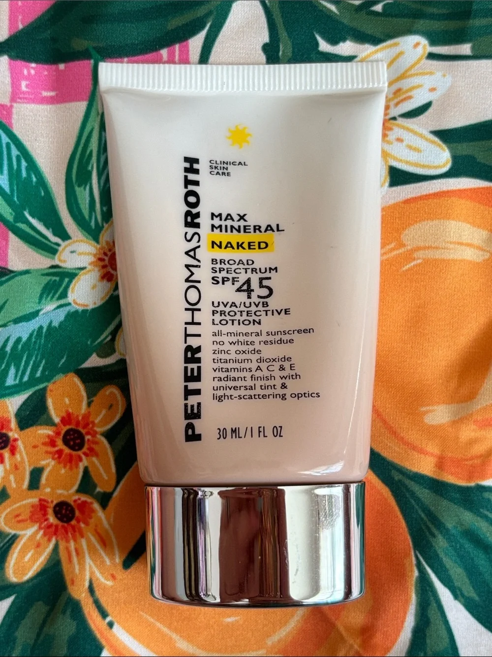 Peter Thomas Roth Max Mineral Naked SPF 45 Sunscreen Universal Tint Lotion